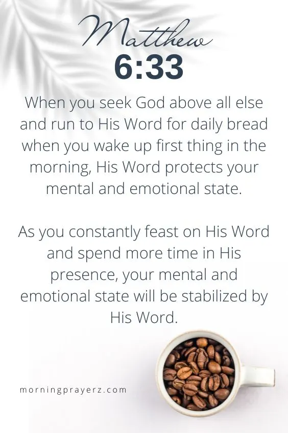 Morning Prayer for Strength
