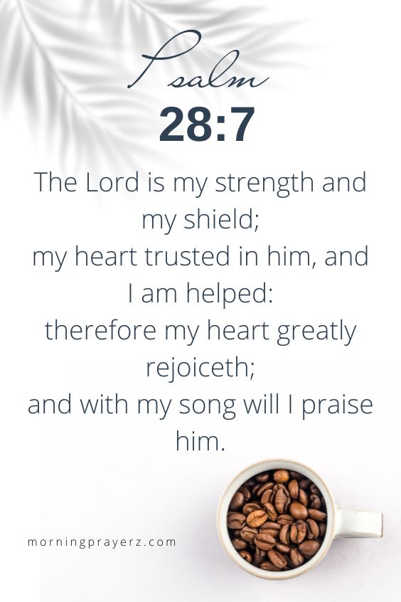 Morning Prayer for Strength