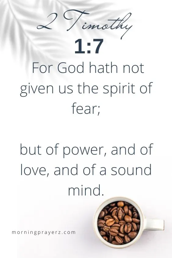 Morning Prayer for Strength