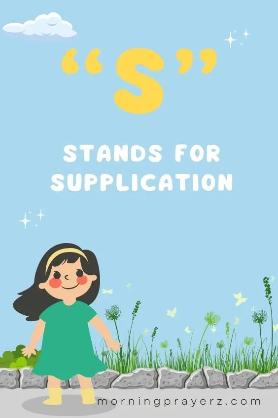 Morning prayer for kindergarten