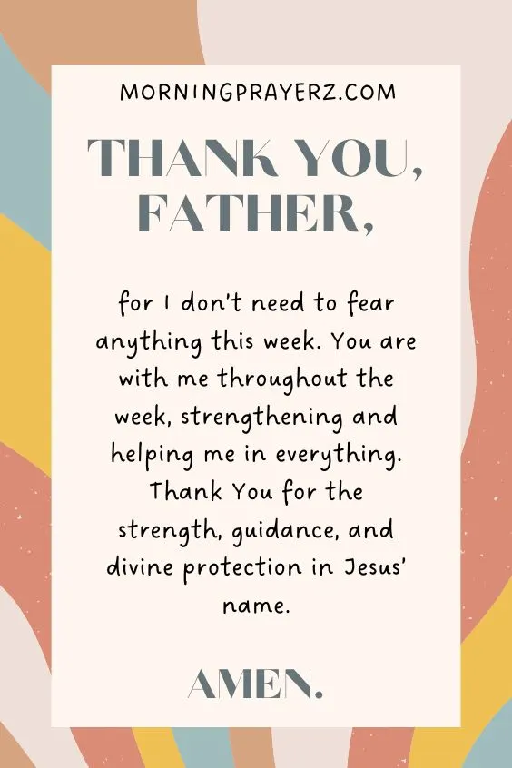 What Should I Pray For This Week?