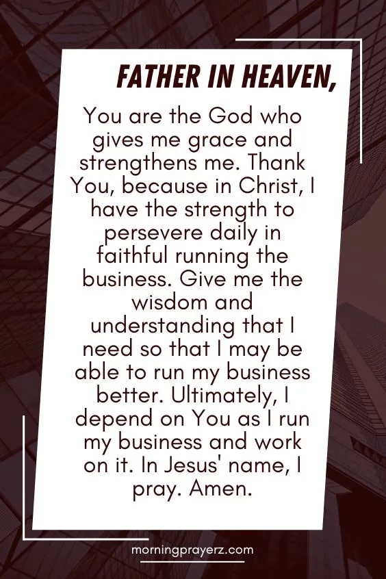 Father in heaven, You are the God who gives me grace and strengthens me. Thank You, because in Christ, I have the strength to persevere <a href=