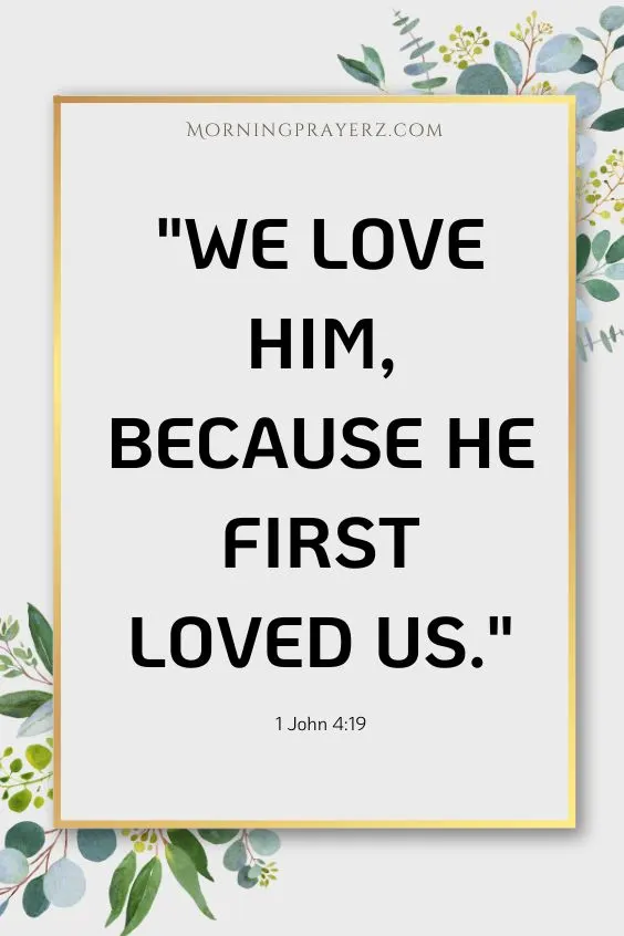 Morning Prayer for Gratitude for Love