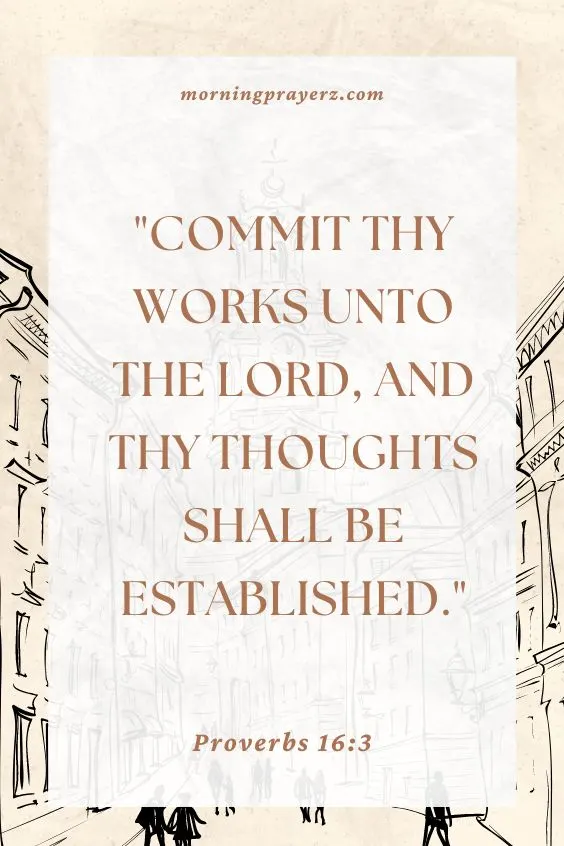 Morning prayer for a church service idea