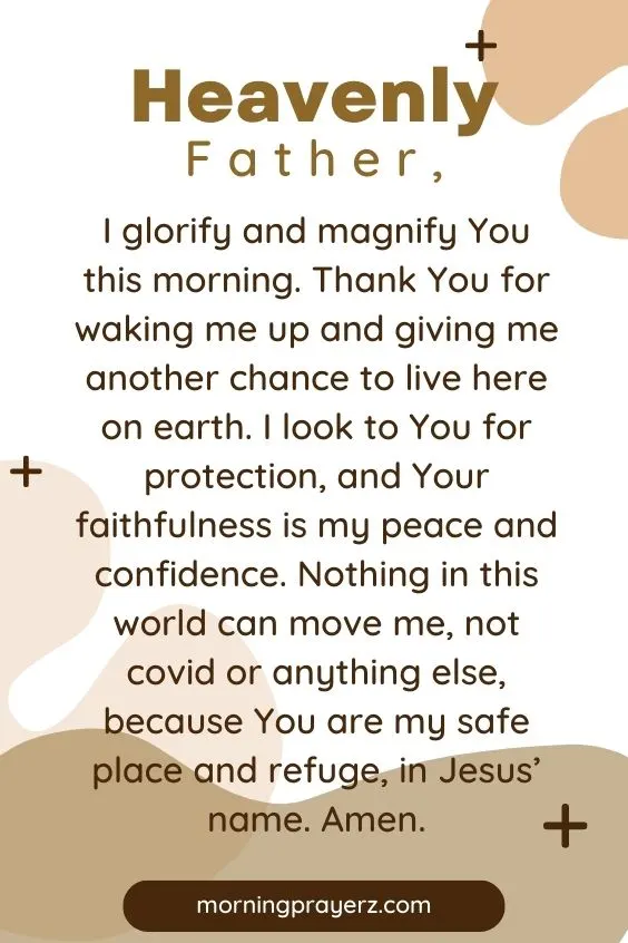 Morning Prayer for Gratitude During Covid