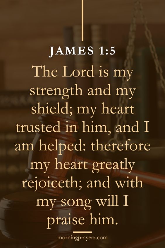 The Lord is my strength and my shield; my heart trusted in him, and I am helped: therefore my heart greatly rejoiceth; and with my song will I praise him.