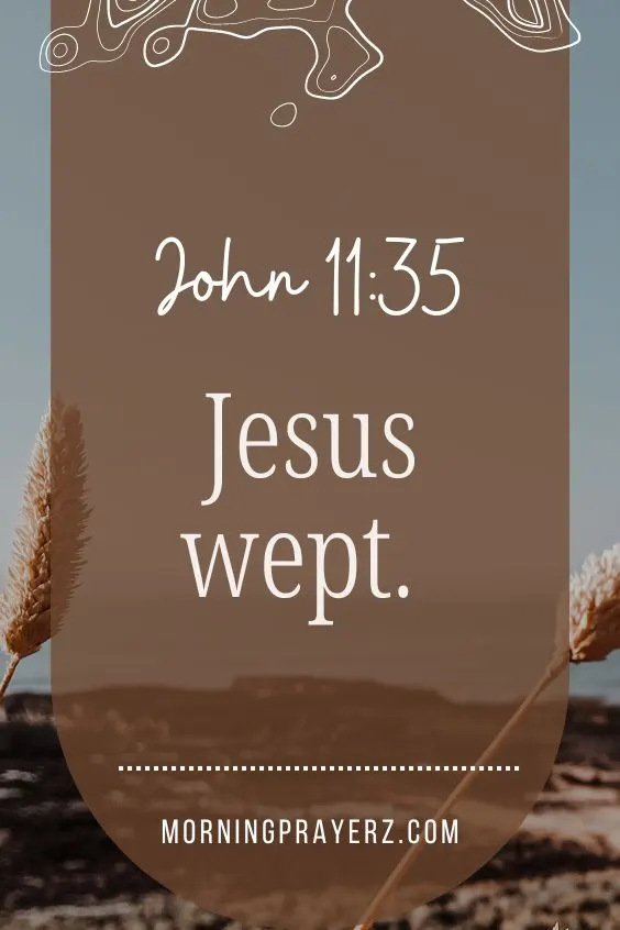 Morning Prayer For Comfort When Someone Dies