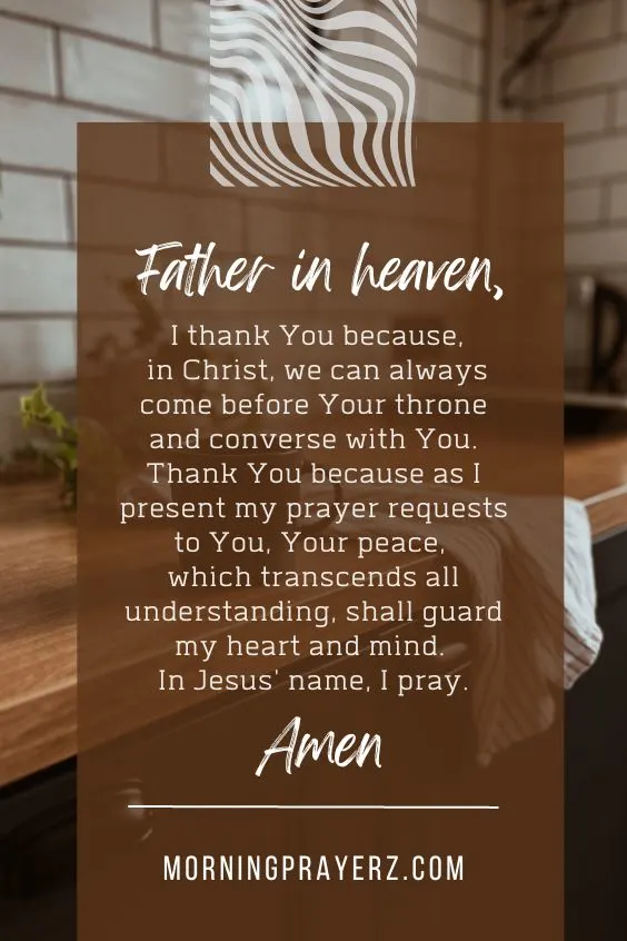 Morning Prayer For Tuesday
