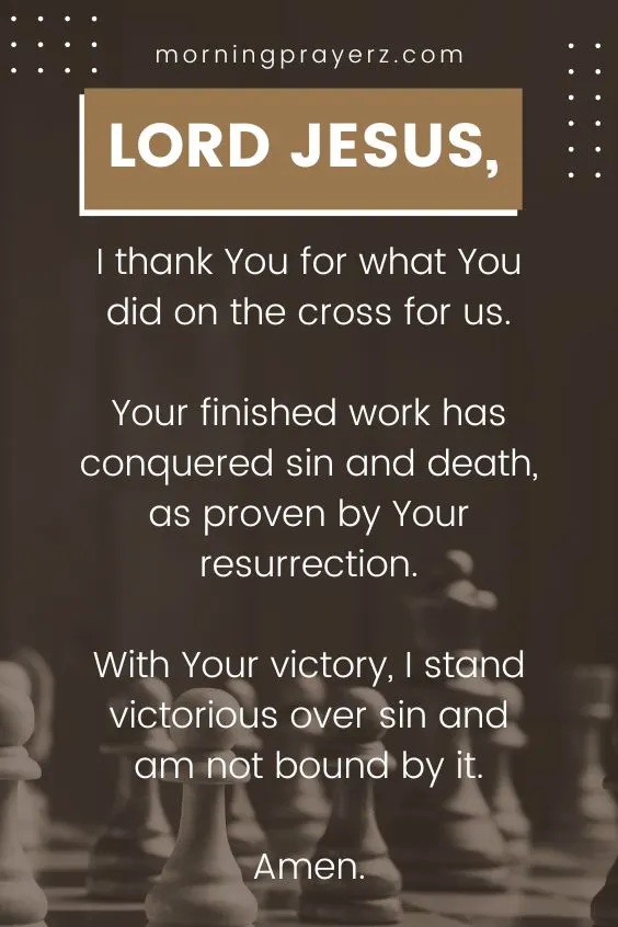 Morning prayers for victory