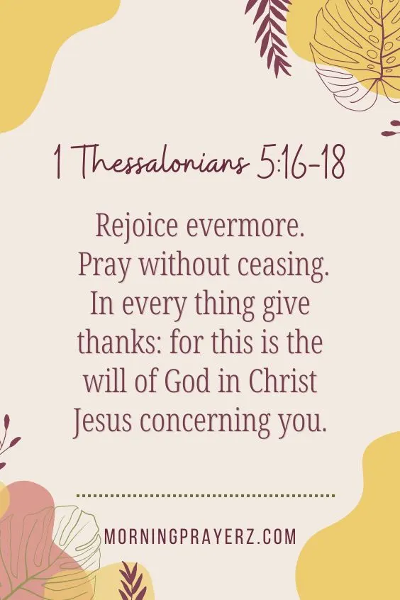 Morning Prayer for Family Joy