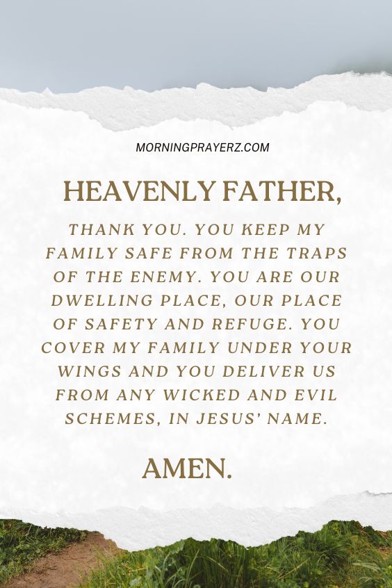 Morning Prayer for Family Journey