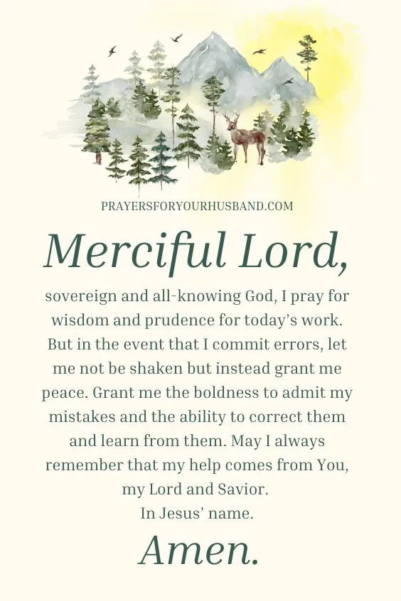 Morning Prayer for a Peaceful Day