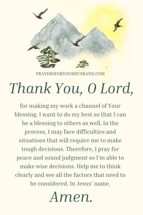 Morning Prayer for a Peaceful Day