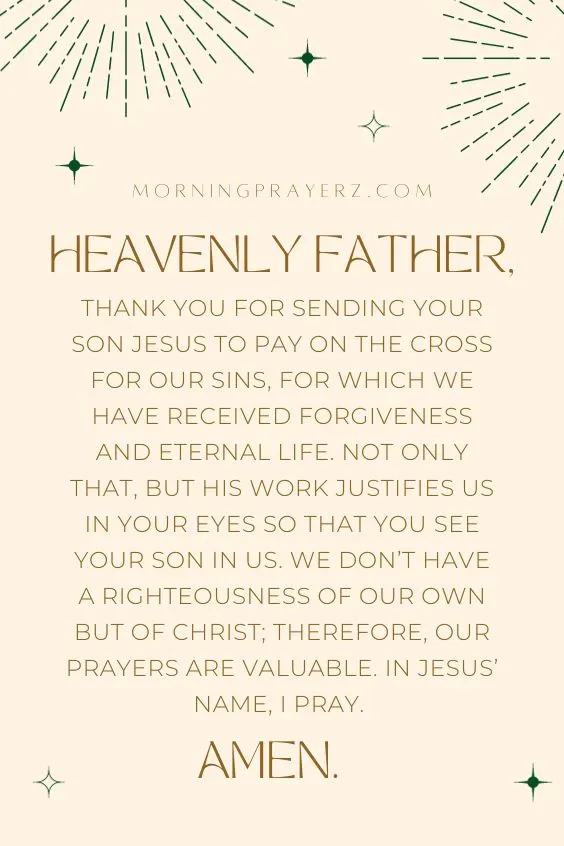Morning prayer for Entrepreneur's new year