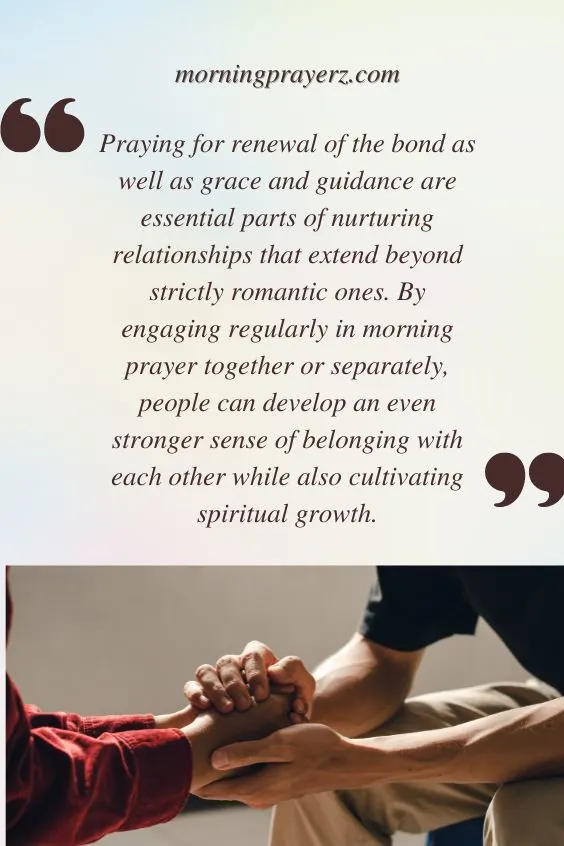 Morning Prayer For Nurturing A Lifelong Love And Commitment