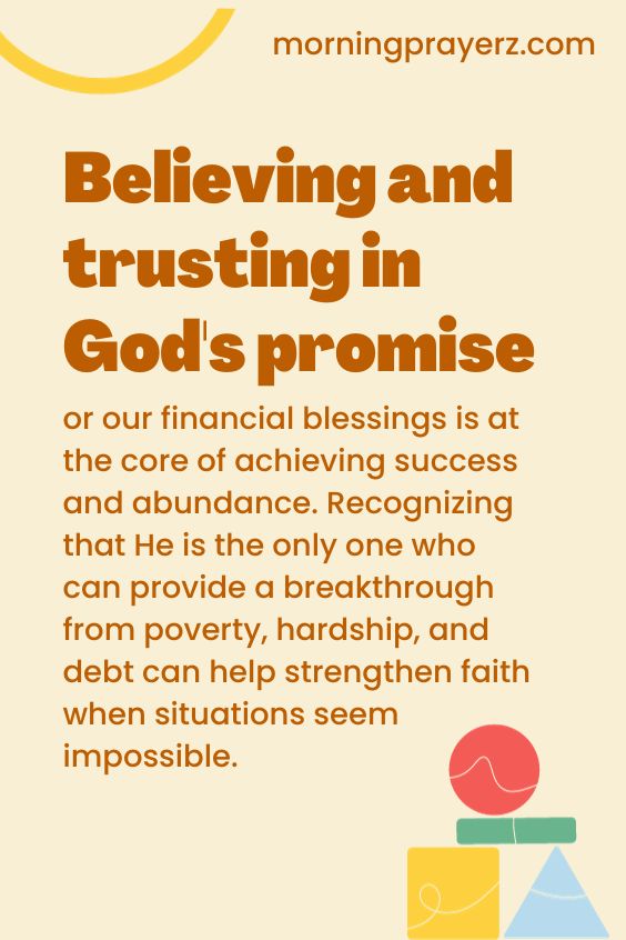 Morning Prayer for a Loved One’s Financial Prosperity and Success