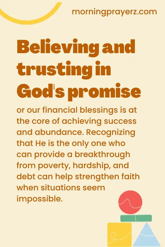 Morning Prayer for a Loved One’s Financial Prosperity and Success