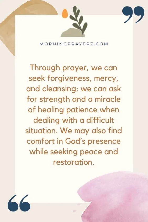 Morning Prayer for a Loved One’s Healing and Recovery