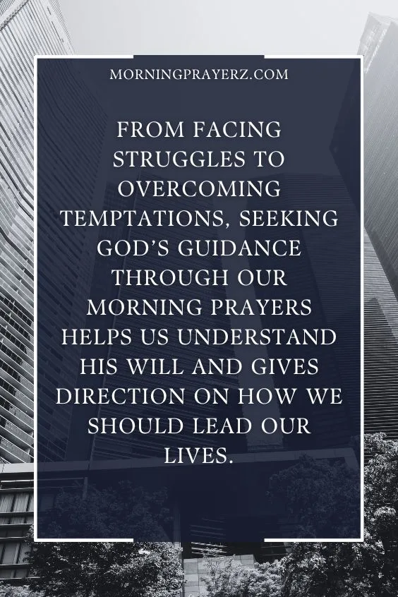 Morning Prayer for a Positive and Productive Week