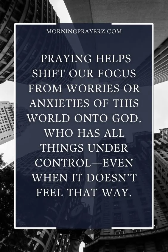 Morning Prayer for a Positive and Productive Week