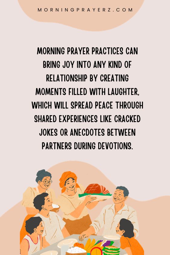 Morning Prayer for a Relationship Filled With Joy, Laughter, and Shared Experiences