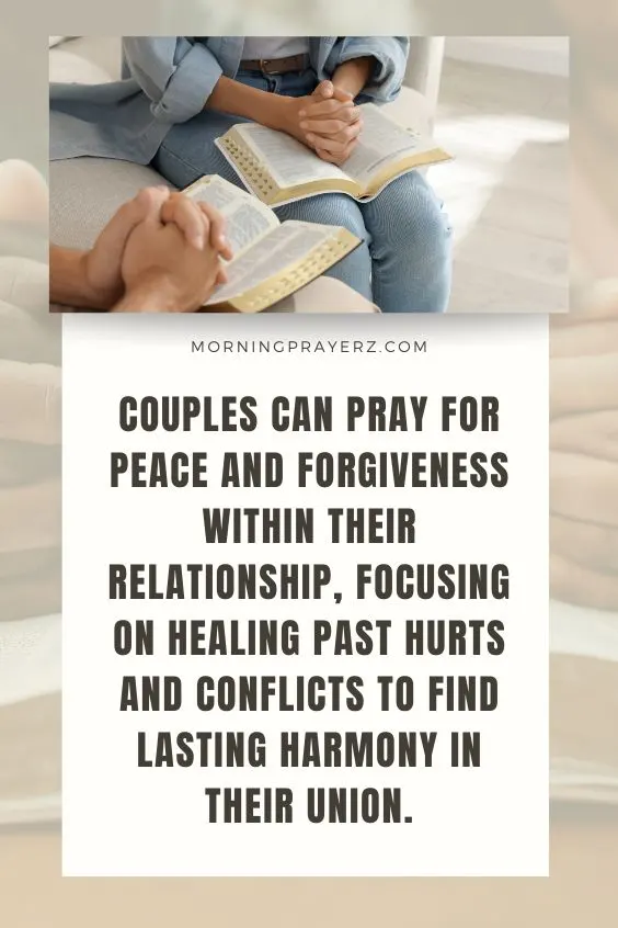 Morning Prayer for Overcoming Challenges and Growing Together as a Couple
