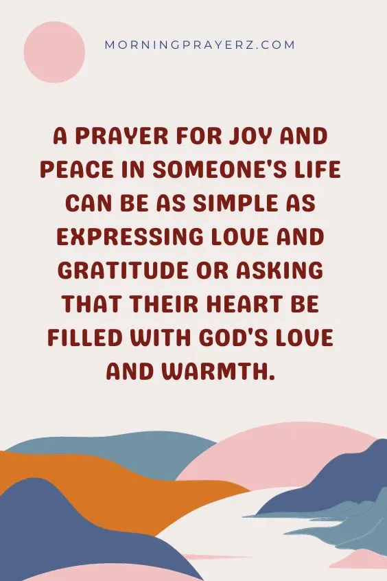 Morning Prayer for a Loved One&rsquo;s Happiness and Fulfillment in Life