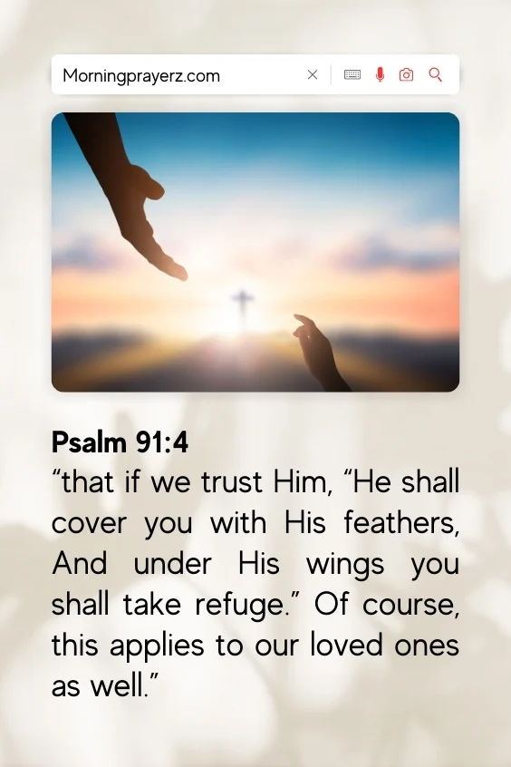 Morning Prayer for a Loved One's Protection from Harm and Danger