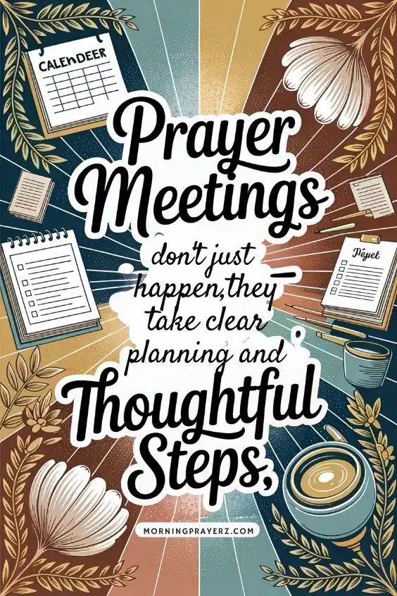 How Do You Lead A Short Prayer Meeting